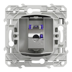 Odace - prise RJ45 cat. 6a STP - grade 3 TV (+multimédia) - blanc - S520477 Schneider Electric