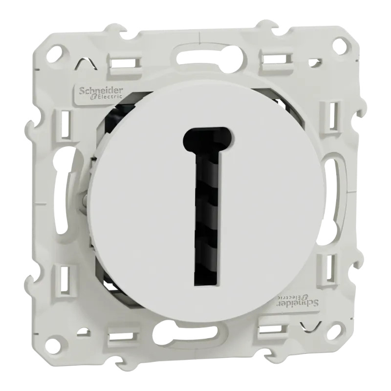 Odace - conjoncteur en T - blanc - 8 contacts - S520496 Schneider Electric