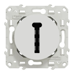 Odace - conjoncteur en T - blanc - 8 contacts - S520496 Schneider Electric