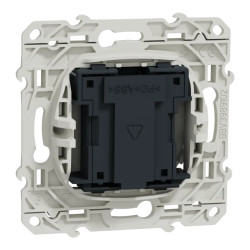 Odace - conjoncteur en T - blanc - 8 contacts - S520496 Schneider Electric