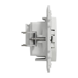 Odace - prise TV/FM - blanc - individuelle - griffes montées - S525451 Schneider Electric