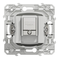 Odace - prise TV/FM/SAT - blanc - 1 entrée - griffes montées - S525461 Schneider Electric