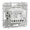 Wiser Odace - variateur rotatif LED - 2 fils - zigbee - anthracite - S540513W Schneider Electric