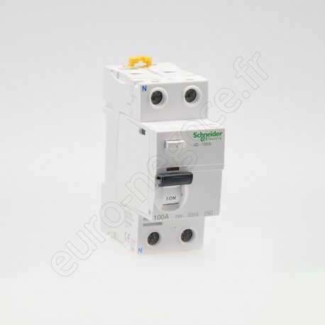 Residual Current Circuit Breaker ilD  - A9R11291 - IID 2P 100A 30MA AC