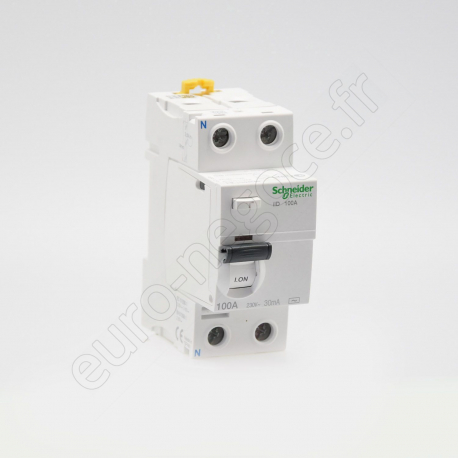 Interrupteur-différentiel iID  - A9R11291 - IID 2P 100A 30MA AC