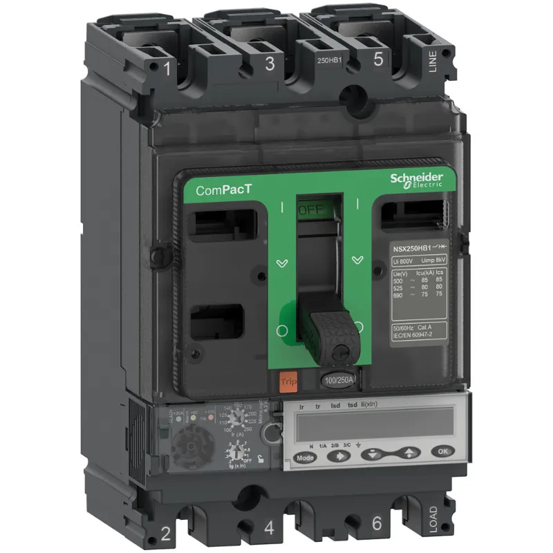 Dsj ML6.2E 160A 3P3D NSX250HB1 - C25V36E160 Schneider Electric