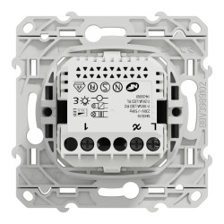 Wiser Odace - variateur rotatif LED - 2 fils - zigbee - anthracite - S540513W Schneider Electric