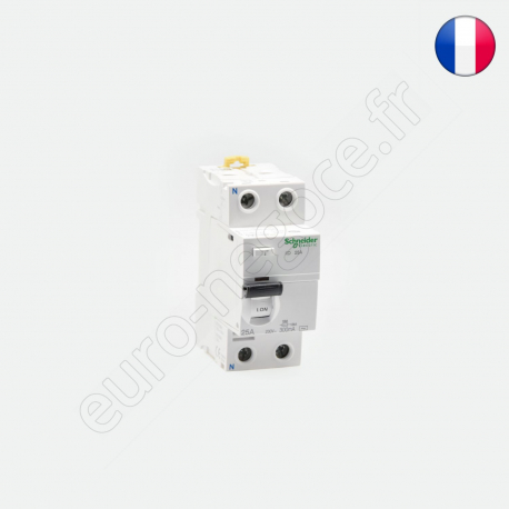 Residual Current Circuit Breaker ilD  - A9R14225F - IID 2P 25A 300MA AC