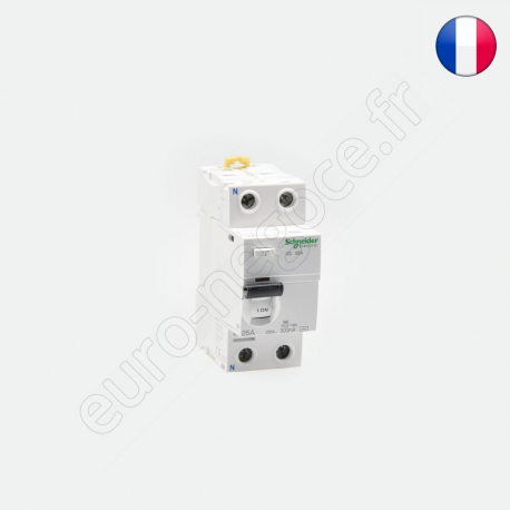 Interrupteur-différentiel iID  - A9R14225F - IID 2P 25A 300MA AC