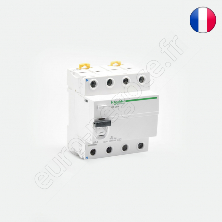 Residual Current Circuit Breaker ilD  - A9R14425F - IID 4P 25A 300MA AC