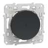 Wiser Odace - variateur poussoir - 2 fils - zigbee - anthracite - S540522W Schneider Electric