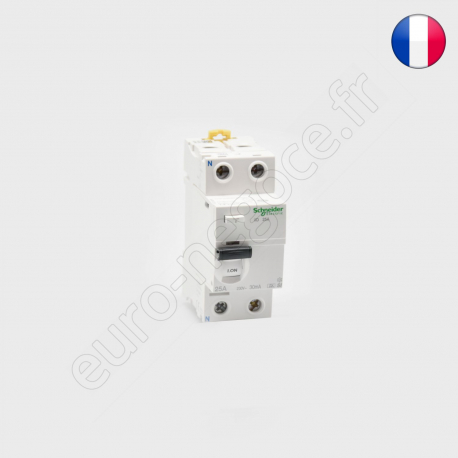 Residual Current Circuit Breaker ilD  - A9R31225F - IID 2P 25A 30MA ASI