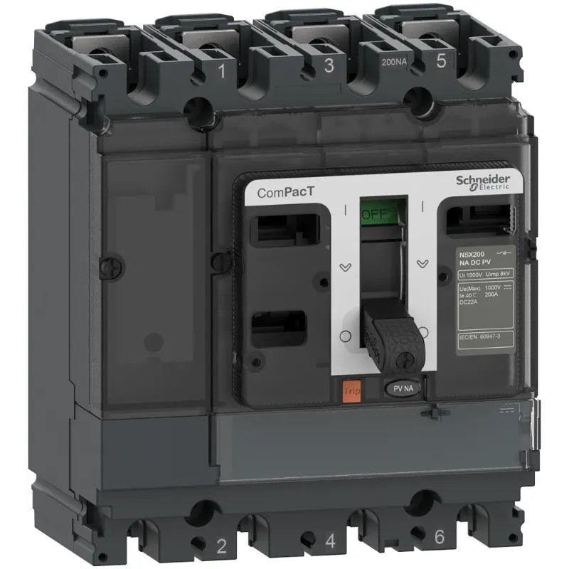 NSX160 NA DC PV INTER 4P 160A - C164160D1S Schneider Electric