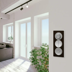 Odace - double va-et-vient - aluminium  - connexion rapide - S530214 Schneider Electric