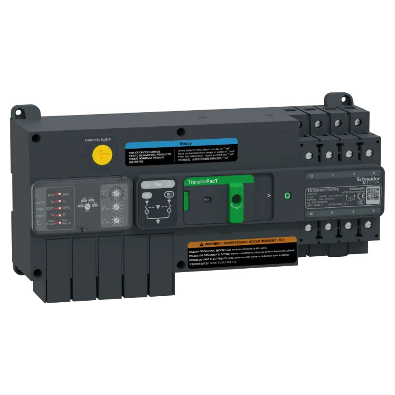 TA100 50A 4P AUTO COMMUT 400V - TA10D4S0504TPE Schneider Electric