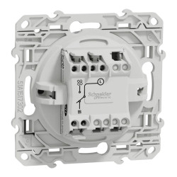 Odace - interrupteur VMC - aluminium - sans position arrêt - S530233 Schneider Electric