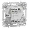 Odace - interrupteur VMC - aluminium - sans position arrêt - S530233 Schneider Electric