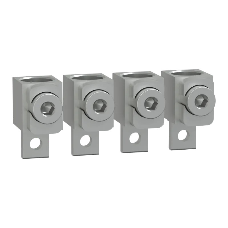 Lot bornes Alu 240mm²  - 4P - TPSCON50 Schneider Electric