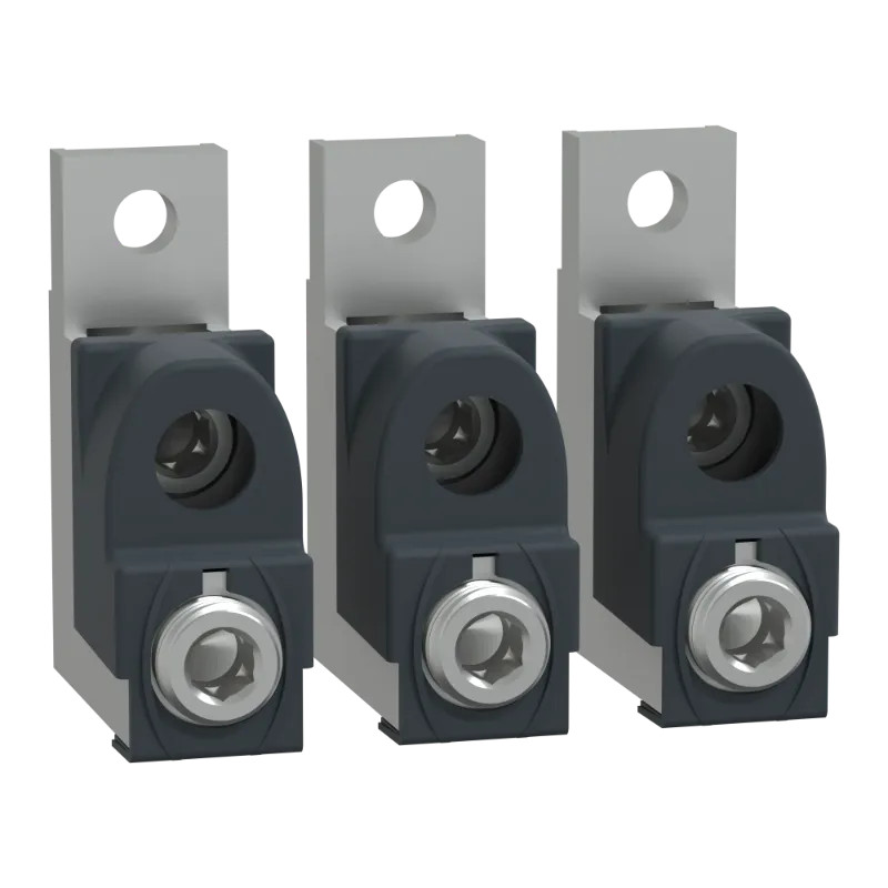 Lot bornes Alu 2 x 120mm² - 3P - TPSCON51 Schneider Electric