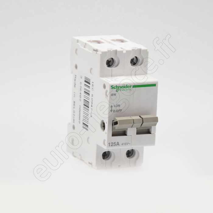 A9S60220 Schneider - Interrupteur modulaire 2P 20A - Acti 9 ISW