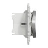 Odace - interrupteur VMC - aluminium - avec position arrêt - S530243 Schneider Electric
