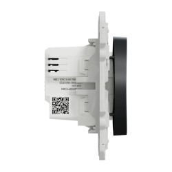 Wiser Odace - variateur poussoir - 2 fils - zigbee - anthracite - S540522W Schneider Electric
