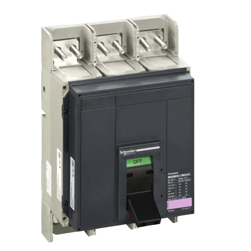 ComPact NS1250N - bloc coupure - 3P - 50KA - fixe électrique - 33300 Schneider Electric