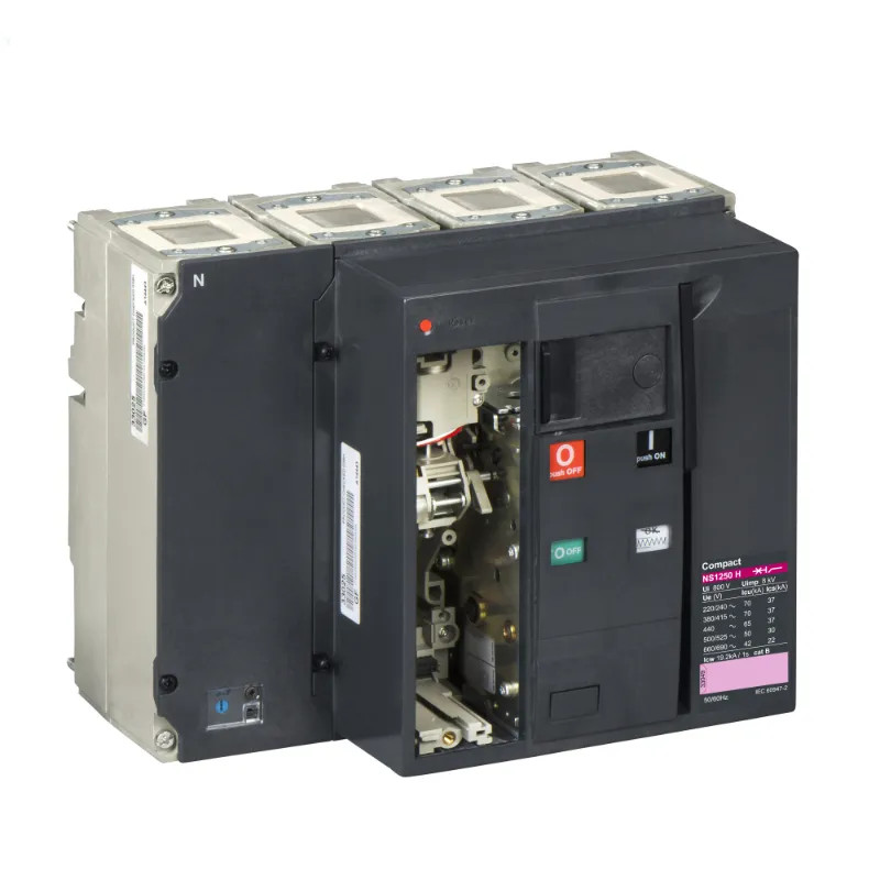 ComPact NS1250H - bloc coupure - 4P - 70kA - fixe électrique - 33305 Schneider Electric