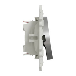 Odace - va-et-vient + poussoir - alu- 10A - poussoir NO/NF - S530285 Schneider Electric