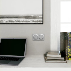 Odace - prise de courant 2P+T affleurante - aluminium- connexion rapide - S530052 Schneider Electric