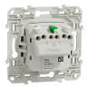 Odace - prise de courant 2P+T - aluminium- standard Schuko allemand - S530057 Schneider Electric