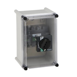 coffret étanche pour Interpact INS40 à 160 poignée noire plastique - 28967 Schneider Electric