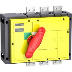 INS1000 3P PLASTRON JAUNE - 31346 Schneider Electric