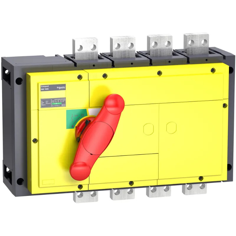 INS1000 4P PLASTRON JAUNE - 31347 Schneider Electric