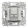 Odace - prise TV/FM/SAT - aluminium - 1 entrée - S530461 Schneider Electric