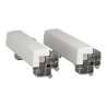 PrismaSeT P - Piliers simples - lot de 2 - LVS01025 Schneider Electric