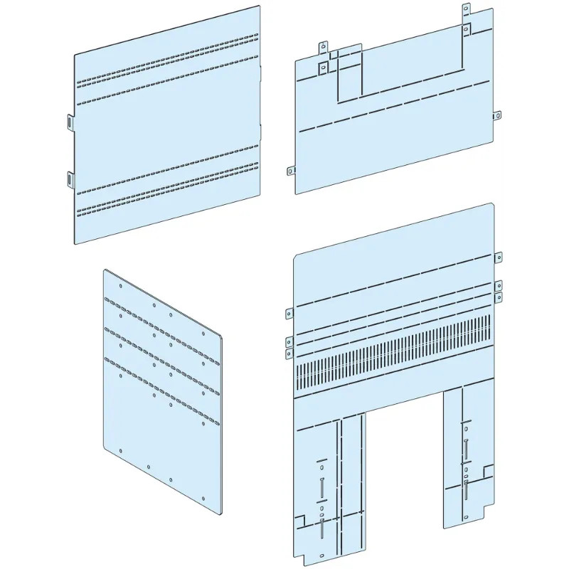PrismaSeT P - Capot raccordement avant MTZ1 - fixe ou débro - LVS04852 Schneider Electric