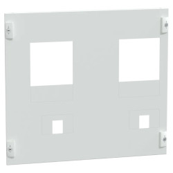PrismaSeT P - Plastron 2 x NSX630 - 9M - vertical - Cde maneton - L650 - LVS03666 Schneider Electric