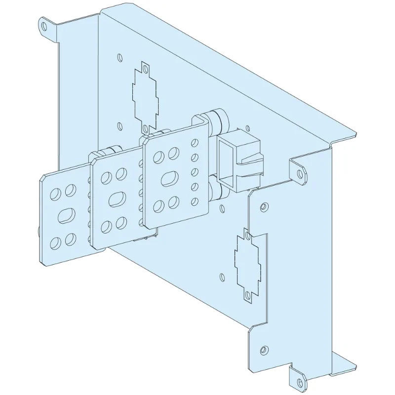 PrismaSeT P - Raccordement aval reporté NSX400/630 - débro/socle - 3P - LVS04459 Schneider Electric