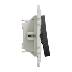 Odace - double va-et-vient anthracite - S540214 Schneider Electric
