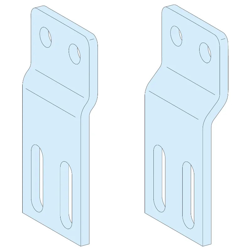 PrismaSeT P - Liaison JdB.V / JdB.H 1600A - épaisseur 5 mm - LVS04635 Schneider Electric