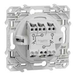 Odace - double poussoir anthracite - S540216 Schneider Electric