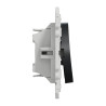 Odace - double poussoir anthracite - S540216 Schneider Electric