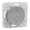 Wiser Odace - interrupteur volet-roulant - 4A - zigbee - alu - S530567W Schneider Electric