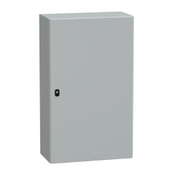 PanelSeT S3D - Enveloppe acier - H1000xL600xP300 - châssis plein - NSYS3D10630P Schneider Electric