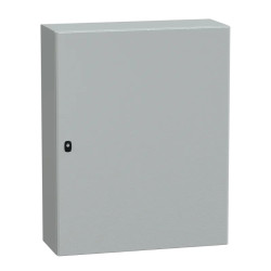 PanelSeT S3D - Enveloppe acier - H1000xL800xP300 - châssis plein - NSYS3D10830P Schneider Electric