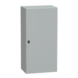 PanelSeT S3D - Enveloppe acier - H1200xL600xP400 - châssis plein - NSYS3D12640P Schneider Electric