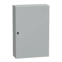 PanelSeT S3D - Enveloppe acier - H1200xL800xP300 - châssis plein - NSYS3D12830P Schneider Electric