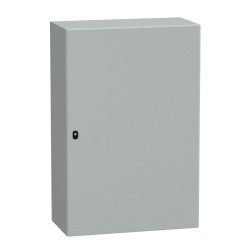 PanelSeT S3D - Enveloppe acier - H1200xL800xP400 - châssis plein - NSYS3D12840P Schneider Electric