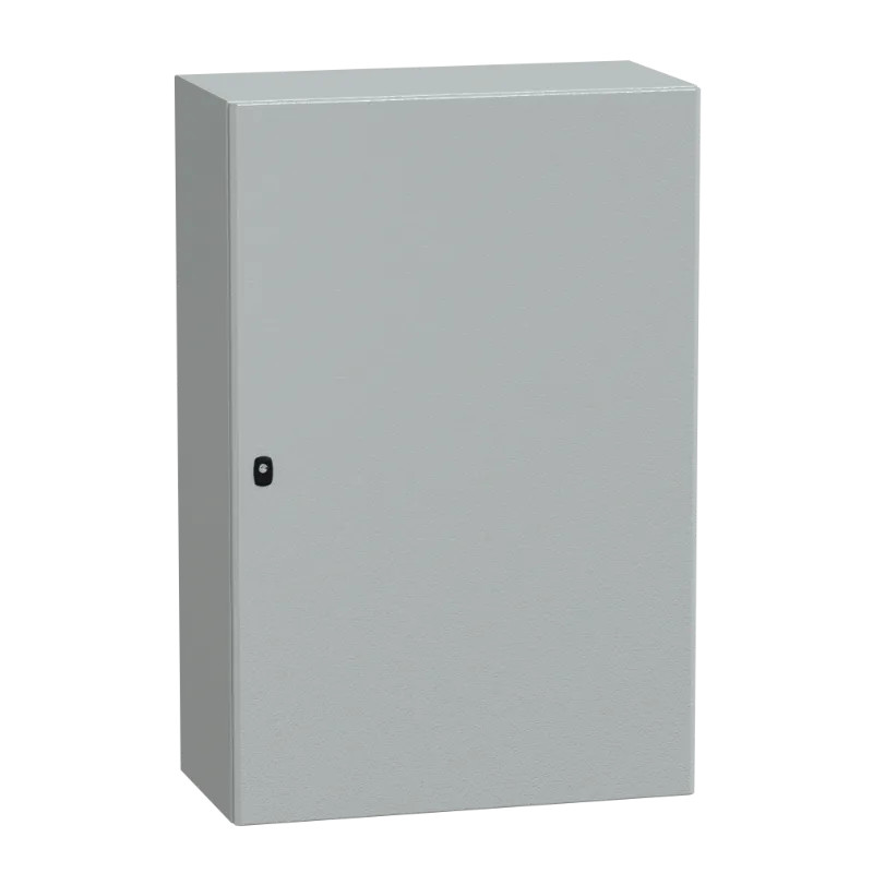 PanelSeT S3D - Enveloppe acier - H1200xL800xP400 - châssis plein - NSYS3D12840P Schneider Electric